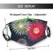 Zyvia Splendid Fireworks Dust Mask for Adults - 5-Layer Protection with Activated Carbon Filter - Soft Breathable & Adjustable - Pack of 10 for Superior Dust Protection - Buy Online on GoSupps.com