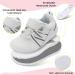 Joinfree Baby Sneakers | Soft Anti-Slip Sole Newborn First Walkers | Breathable Athletic Running Shoes 0-6 Months White - Buy Online on GoSupps.com