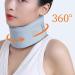 Neck Brace for Neck Pain and Support for Women Men Adjustable Foam Cervical Collar Relieves Spine Pressure Washable Soft Neck Support for Sleeping Stable Neck Collar (S) Small - Buy Online on GoSupps.com