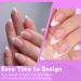 120 Pieces French Acrylic False Nails Tips Full Cover Fake Nails Extension White Tip Press on Nails Acrylic Nail Tips for Woman Girls Finger Manicure Salon Home Nails Art DIY (12 Sizes White Clear) - Buy Online on GoSupps.com