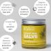 Touchy Skin Salve 1 oz - Natural Eczema Treatment Ointment - Healing Balm for Dry Hands, Feet, Elbows - Calendula & Plantain Salve - Atopic Dermatitis Relief - 2 Pack Travel Size - Buy Online on GoSupps.com