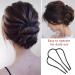 Denipry 7 Pcs Vintage Metal Hair Side Combs - Small & Large Updo French Hair Pin Accessories for Women - Buy Online on GoSupps.com