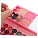Beatifufu 33 Makeup Palette Blush Pan Pink Makeup Bag Girl Makeup Pan Beginner Eyeshadow Pallet Leather - Buy Online on GoSupps.com