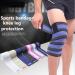 Dexlary Breathable Knee Wraps Bandage Compression Sleeve Brace for Pain Relief - 1 Pair Black - Buy Online on GoSupps.com