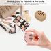 Fauxomor Makeup Sponge Holder - 4 Pack Breathable Silicone Travel Bag for All Makeup Sponge Sizes - Sustainable Portable Tool in Gray Khaki Coffee & Black - Buy Online on GoSupps.com
