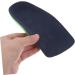 Buy Sports Insoles for Plantar Fasciitis | Arch Support Shoe Inserts | Cushioned Half Pad for Foot Comfort - Green L - Buy Online on GoSupps.com