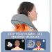 Wireless Neck Massage Device with Warmth - Electric Shiatsu Pain Relief for Upper & Lower Back Adjustable Straps - Buy Online on GoSupps.com