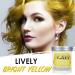 Punky Bright Yellow Vegan Hair Dye - 3.5oz Semi-Permanent Color for Vibrant Results, PPD and Paraben Free, Lasts up to 35 Washes - Buy Online on GoSupps.com