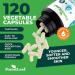 Forest Leaf Hyaluronic Acid Supplements 120 Capsules - 100mg HA + 50mg Vitamin C Anti-Aging Formula - Skin Hydration, Joint & Bone Support - Buy Online on GoSupps.com