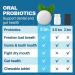Chewable Oral Probiotics for Bad Breath Treatment | Fresh Breath & Dental Care | 30 Mint Tablets - Buy Online on GoSupps.com