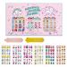 144Pcs Kids Press on Nails Children Girls Press on Short Artificial Fake Nails No fading Stable Quick Stick on Cute Pre Glue Full Cover Acrylic Nail Tip Kit Gift for Kids Nail Decoration (Animal)
