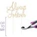 Always and Forever Wedding Cake Topper Romantic Decoration (Gold) - Buy Online on GoSupps.com