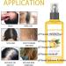 Ginger Hair Care Lotion Hair Growth Spray Ginger Hair Growth Oil Anti Hair Loss Trengthen Hair Roots Hair Care Lotion for Men and Women Thicken and Strengthen for Hair Regrowth - Buy Online on GoSupps.com