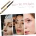 SOESFOUFU 2pcs Long Lasting Eyebrow Pencils Makeup Eyebrow Pencils Eyebrow Pencil Brush Double Head Eyebrow Pencil 1 count (Pack of 1) Black - Buy Online on GoSupps.com