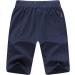 JustSun Men's Black Jogging Shorts with Zipper & Elastic Waist - Lightweight Sports Pants for Comfortable Fitness & Outdoor Activities - Buy Online on GoSupps.com