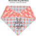 ADOGGYGO Easter Dog Bandana - Reversible Triangle Scarf for Medium to Large Dogs - Large Carrot & Rabbit Design - Buy Online on GoSupps.com