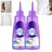 Active Enzyme Laundry Stain Remover Garment Stubborn Stain Cleaner Oil Remover Emergency Stain Rescue Stain Remover for White Clothes Active Enzyme Laundry Detergent for Clothing Cleaning (2PCS)