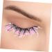 minkissy 2 Pairs Fake Eyelashes Christmas Eyelashes Colored Lash 3d False Lash Cosmetic Fake Lashes Glitter Eyelashes False Makeup Eyelashes Fake Lashes Natural Extend Fiber Miss Fluffy - Buy Online on GoSupps.com