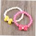 Bestonzon 6-Pack Colorful Children's Bracelets | Candy-Colored Kids' Arm Loop Accessories & Toy Jewelry - Buy Online on GoSupps.com