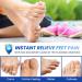 Toe Sleeves (20pcs Blue) - Gel Toe Protectors with Aloe Vera for Corns Blisters Hammer Toes & Toenail Loss - Buy Online on GoSupps.com