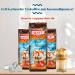 HEARTS Iced Coffee Caramel Powder for Summer Quick Brew Instant Milky Creamy 5 Count Makes 400 Cups 5 Count - Buy Online on GoSupps.com
