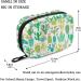 Fustylead Cute Green Cactus Travel Pill Organizer | 7-Day Zipper Pill Case for Vitamins & Supplements - Perfect for Purse Storage - Buy Online on GoSupps.com