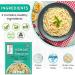 Nashi Shirataki Konjac Fettuccine Pasta- Odour Free Low Calorie & Fat Free Suitable For Vegan Glucomannan Keto Friendly Instant Meal | Ready to Eat (8 190g) - Buy Online on GoSupps.com
