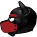 Master Series Spike Red Neoprene Puppy Hood - BDSM Pet Play Gear - Buy Online on GoSupps.com