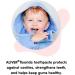 Foam Toothpaste for Kids - Low Fluoride Natural Formula Plaque Reduction Whitening for Ages 3+ | Peach Flavor - Buy Online on GoSupps.com