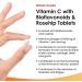 Premium 1000mg Vitamin C Tablets with Bioflavonoids & Rosehip - Vegan & Vegetarian - High Strength Ascorbic Acid for Immune Support - 360 Count - Buy Online on GoSupps.com