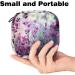 Women's Lavender Flower Tampon Storage Bags | Binding Pocket & Zip Pockets | Multi-12 Pack - Buy Online on GoSupps.com
