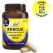 Rescue Peaceful Night Capsules | Sleep Aid with Ashwagandha, Chamomile, Magnesium & B6 | Vegan | 30 Capsules - Buy Online on GoSupps.com