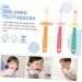 MARMERDO 3-Piece Children's Toothbrush Set | Fun & Effective Tooth Cleaning Brushes for Kids - Buy Online on GoSupps.com