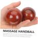Beavorty 10 Pcs Wooden Massage Balls | Acupuncture & Hand Exercise Therapy | Rosewood Health Balls for Relaxation & Wellness - Buy Online on GoSupps.com