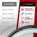 Fincci 700x35c Foldable Commuter Tires - Pack of 2 | 60 TPI City Cycling Hybrid Touring Bicycle Tyres with Nylon Protection - Buy Online on GoSupps.com