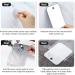 Zhinan Anti-Fog Shower Mirror - Fogless Bathroom Shaving Mirror for Makeup and Shave - Portable and Shatterproof with Removable Adhesive Hook - Buy Online on GoSupps.com