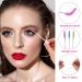 20 Pcs Disposable Mascara Wands Set - Eyelash Extensions & Eyebrow Brush - Diamond Spoolies with Empty Tubes - Makeup Tool in Mixed Colors - Buy Online on GoSupps.com