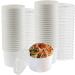 Smygoods 16oz Paper Soup Containers with Lids - 50 Count | Disposable Soup Bowls - Buy Online on GoSupps.com