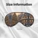 Merry Christmas Unisex Sleep Eye Mask | Soft Comfort Eye Shade for Travel Yoga & Shift Work - Buy Online on GoSupps.com