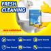 Eco-Friendly Toilet Cleaner Sheets - 32 Powerful Cleans in Lemon Scent | Septic Safe & Travel-Friendly Toilet Bowl Cleaning Strips - Buy Online on GoSupps.com
