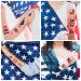 4th of July Temporary Tattoos for Women - 20 Waterproof Body Art Stickers for Independence Day - Buy Online on GoSupps.com