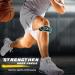 FREETOO Patella Tendon Knee Strap - Shock-Absorbing Knee Brace for Men and Women - Knee Pain Relief for Hiking, Basketball, Running - Black 3D Knit Fabric (S/M) - Buy Online on GoSupps.com