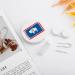 Vintage Wyoming State Flag Contact Lens Case | Travel Portable Round Storage Box Kit with Mirror for Outdoor Use - Buy Online on GoSupps.com