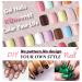 Barbie Pink Square Press on Nails - Short Coffin Gel Fake Nails Kit for Women - Daily Office Manicure - Hot Pink - Buy Online on GoSupps.com