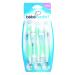 B b confort Set of 3 Toothbrushes with Case - Sailor Blue | Best International Shipping - Buy Online on GoSupps.com