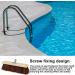 Garden Brooms Sweeping Brush Outdoor Broom Heavy Duty Garden Brooms Stiff Hard Sweeping Brush with Handle Garden Patio Stiff Hard Brush Medium - Buy Online on GoSupps.com