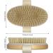 Firschoie Natural Bristle Dry Brush Set - 2 Hemu Body Brushes for Exfoliation Improved Blood Circulation & Cellulite Reduction - Shop Internationally - Buy Online on GoSupps.com