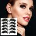 TYXHXTF Eyelashes 10 Pairs - Natural Look Lashes for Cat Eye Fake Individual & Cluster Lashes - Buy Online on GoSupps.com