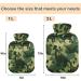 NAANLE CAMO Dinosaur Hot Water Bottle - 1L Heat & Cold Therapy for Pain Relief | Transparent & Motivated Design - Buy Online on GoSupps.com