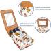 Buy Cute Cartoon Snowmen Leather Lipstick Case - Mini Organizer with Mirror - Perfect Lip Gloss Holder for International Shipping - Buy Online on GoSupps.com